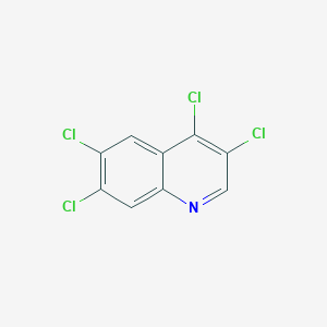 B177734 3,4,6,7-Tetrachloroquinoline CAS No. 1204810-09-2