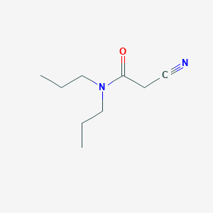 molecular formula C9H16N2O B017774 2-cyano-N,N-dipropylacetamide CAS No. 53807-35-5