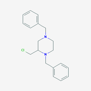 molecular formula C19H23ClN2 B177755 1,4-二苄基-2-(氯甲基)哌嗪 CAS No. 126458-13-7