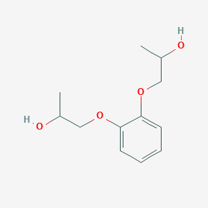 B177758 1-[2-(2-Hydroxypropoxy)phenoxy]propan-2-ol CAS No. 17736-67-3
