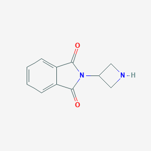 molecular formula C11H10N2O2 B017777 3-Phthalimidoazetidine CAS No. 104390-83-2