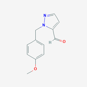 1-(4-methoxybenzyl)-1H-pyrazole-5-carbaldehyde