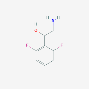 molecular formula C8H9F2NO B177856 2-Amino-1-(2,6-difluorophenyl)ethanol CAS No. 133562-32-0