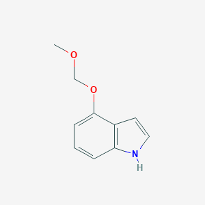 molecular formula C10H11NO2 B177869 1H-Indole, 4-(methoxymethoxy)- CAS No. 133416-33-8