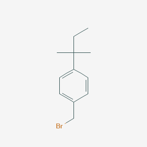 molecular formula C12H17Br B177885 1-(Bromomethyl)-4-(2-methylbutan-2-yl)benzene CAS No. 149530-71-2