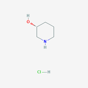 molecular formula C5H12ClNO B177894 (R)-3-Hydroxypiperidine hydrochloride CAS No. 198976-43-1