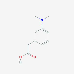 molecular formula C10H13NO2 B177916 2-(3-(Dimethylamino)phenyl)acetic acid CAS No. 132864-53-0