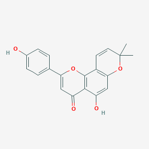 molecular formula C20H16O5 B177917 Atalantoflavone CAS No. 119309-02-3
