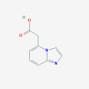 molecular formula C9H8N2O2 B177922 2-(咪唑并[1,2-a]吡啶-5-基)乙酸 CAS No. 175143-91-6