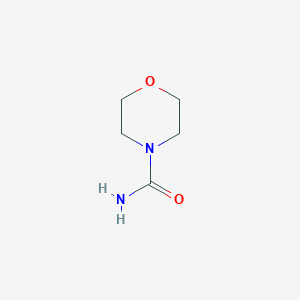 molecular formula C5H10N2O2 B177924 Morpholine-4-carboxamide CAS No. 2158-02-3