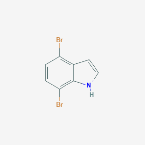molecular formula C8H5Br2N B177925 4,7-二溴-1H-吲哚 CAS No. 126811-31-2