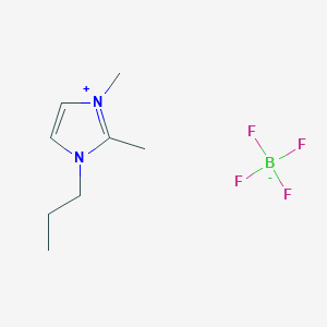 molecular formula C8H15BF4N2 B177927 1-丙基-2,3-二甲基咪唑四氟硼酸盐 CAS No. 157310-72-0