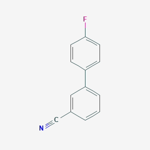 molecular formula C13H8FN B177932 3-(4-Fluorophenyl)benzonitrile CAS No. 10540-33-7