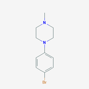 molecular formula C11H15BrN2 B177953 1-(4-Bromophenyl)-4-methylpiperazine CAS No. 130307-08-3