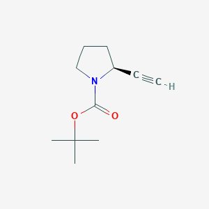 (S)-tert-butyl 2-ethynylpyrrolidine-1-carboxylate