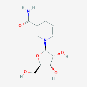 molecular formula C11H16N2O5 B177996 1-(β-D-呋喃核糖基)-1,4-二氢烟酰胺 CAS No. 19132-12-8