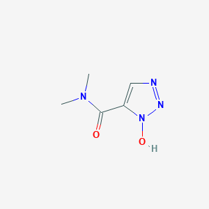 molecular formula C5H8N4O2 B178021 3-Hydroxy-N,N-dimethyltriazole-4-carboxamide CAS No. 198754-70-0