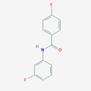 molecular formula C13H9F2NO B178024 4-fluoro-N-(3-fluorophenyl)benzamide CAS No. 101398-09-8