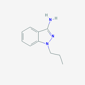 molecular formula C10H13N3 B017803 1-Propyl-1H-indazol-3-amine CAS No. 108552-99-4