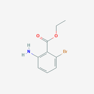 molecular formula C9H10BrNO2 B178098 Ethyl 2-amino-6-bromobenzoate CAS No. 153500-75-5