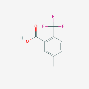 molecular formula C9H7F3O2 B178108 5-甲基-2-(三氟甲基)苯甲酸 CAS No. 120985-68-4