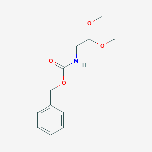 molecular formula C12H17NO4 B178112 苄基 (2,2-二甲氧基乙基)氨基甲酸酯 CAS No. 114790-39-5