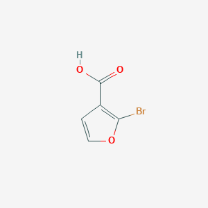 molecular formula C5H3BrO3 B178119 2-Bromofuran-3-carboxylic acid CAS No. 197846-05-2