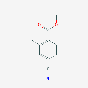 molecular formula C10H9NO2 B178129 4-氰基-2-甲基苯甲酸甲酯 CAS No. 103261-67-2