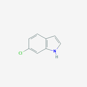 molecular formula C8H6ClN B017816 6-氯吲哚 CAS No. 17422-33-2