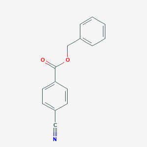 molecular formula C15H11NO2 B178165 Benzyl 4-cyanobenzoate CAS No. 18693-97-5