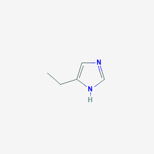 molecular formula C5H8N2 B178189 5-乙基-1H-咪唑 CAS No. 19141-85-6