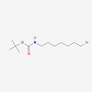 molecular formula C12H24BrNO2 B178191 tert-Butyl (7-bromoheptyl)carbamate CAS No. 142356-34-1