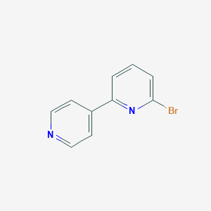 B178224 6-Bromo-2,4'-bipyridine CAS No. 106047-29-4