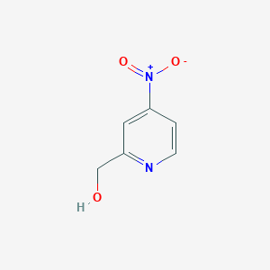 molecular formula C6H6N2O3 B178231 (4-硝基吡啶-2-基)甲醇 CAS No. 98197-88-7