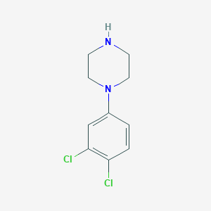 molecular formula C10H12Cl2N2 B178234 1-(3,4-二氯苯基)哌嗪 CAS No. 57260-67-0