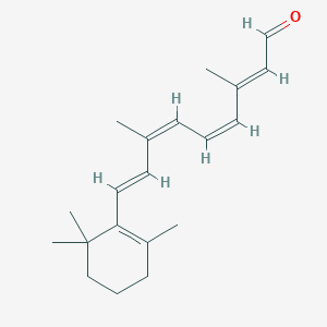 molecular formula C20H28O B017824 9-cis-Retinal CAS No. 514-85-2