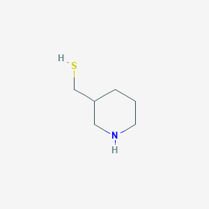 B178240 Piperidin-3-ylmethanethiol CAS No. 100555-75-7