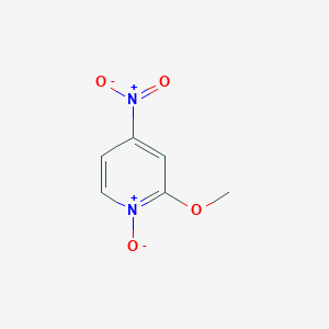 B178244 2-Methoxy-4-nitropyridine 1-oxide CAS No. 14395-39-2