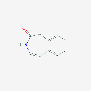 molecular formula C10H9NO B178267 1H-Benzo[d]azepin-2(3H)-one CAS No. 19301-09-8