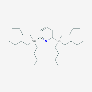 molecular formula C29H57NSn2 B178287 2,6-Bis(tributylstannyl)pyridine CAS No. 163630-07-7