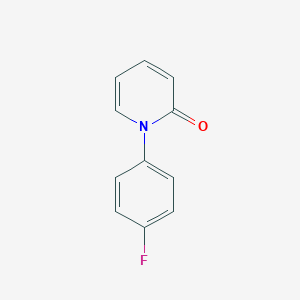 molecular formula C11H8FNO B017829 N-(4-Fluorophenyl)pyridin-2(1H)-one CAS No. 60532-42-5