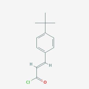 B178376 (2E)-3-(4-Tert-butylphenyl)acryloyl chloride CAS No. 176690-89-4