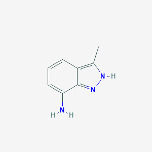 B178379 3-methyl-1H-indazol-7-amine CAS No. 101257-90-3