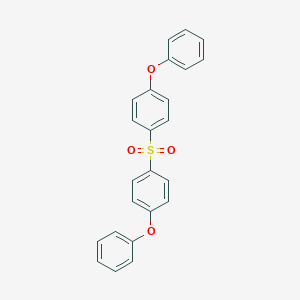 molecular formula C24H18O4S B178381 4,4'-磺酰基双(苯氧基苯) CAS No. 1623-91-2