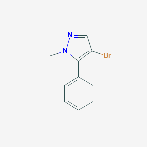 B178427 4-Bromo-1-methyl-5-phenyl-1H-pyrazole CAS No. 105994-77-2