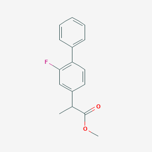 molecular formula C16H15FO2 B017846 氟比洛芬甲酯 CAS No. 66202-86-6