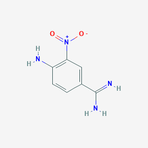 molecular formula C7H8N4O2 B178504 4-氨基-3-硝基苯胺 CAS No. 148344-28-9