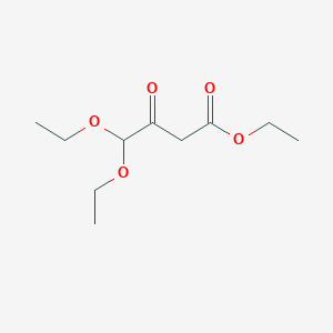 molecular formula C10H18O5 B178546 Ethyl 4,4-diethoxy-3-oxobutanoate CAS No. 10495-09-7