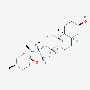 molecular formula C27H44O3 B178598 环氧皂苷元 CAS No. 16653-88-6