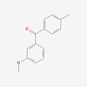molecular formula C15H14O2 B017861 3-Methoxy-4'-methylbenzophenone CAS No. 82520-37-4